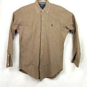 Ralph Lauren Men’s Medium Button Down Green